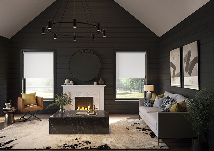 Toulouse (Blackout), Textured Grey - Roller Blind - Image 8